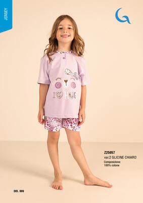 PIGIAMA BAMBINA M/M Z35057 Tellini S.r.l. Wholesale Clothing